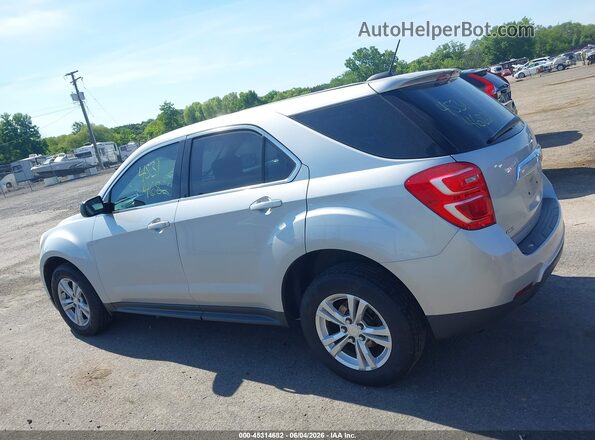 2GNFLEEK4G6254103 2016 CHEVROLET EQUINOX Silver Սալոնի 360 աստիճան տեսք