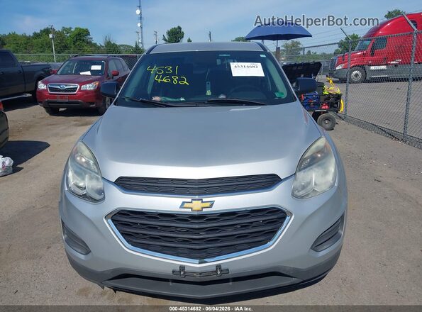 2GNFLEEK4G6254103 2016 CHEVROLET EQUINOX Silver Սարքավորումների վահանակի տեսք