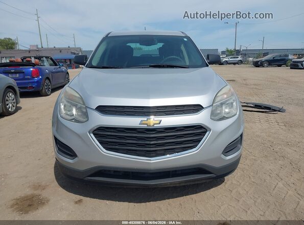 2GNFLEEK6H6266903 2017 CHEVROLET EQUINOX Silver Rear interior view