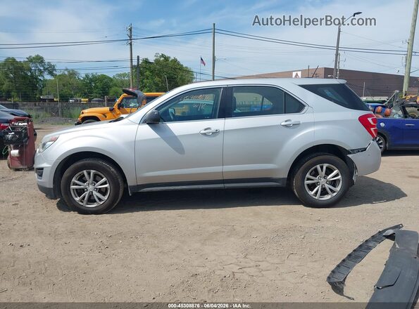 2GNFLEEK6H6266903 2017 CHEVROLET EQUINOX Silver 