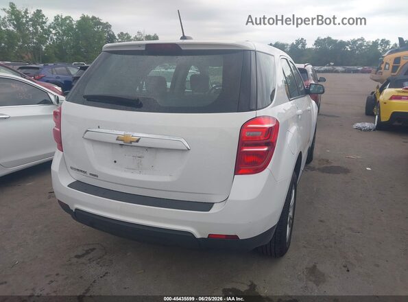 2GNFLEEK6H6335881 2017 CHEVROLET EQUINOX White Rear right