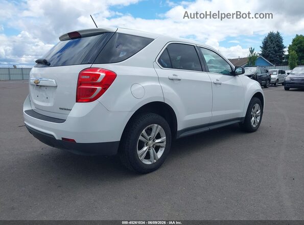 2GNFLEEK7G6211522 2016 CHEVROLET EQUINOX Белый Задняя правая четверть