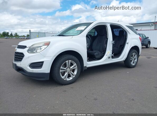 2GNFLEEK7G6211522 2016 CHEVROLET EQUINOX Белый Передняя левая четверть