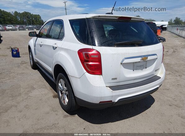 2GNFLEEK7G6217191 2016 CHEVROLET EQUINOX White უკანა მარცხენა