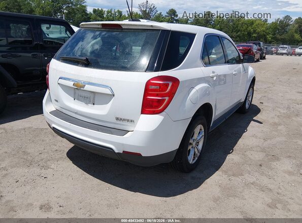2GNFLEEK7G6217191 2016 CHEVROLET EQUINOX White უკანა მარჯვენა