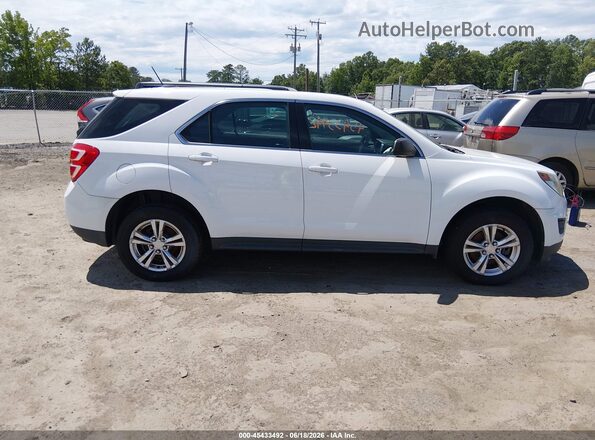 2GNFLEEK7G6217191 2016 CHEVROLET EQUINOX White უკანა სალონის ხედი