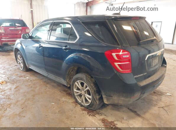 2GNFLEEK7H6318569 2017 CHEVROLET EQUINOX Blue Tył lewy