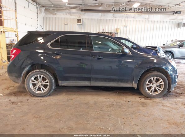 2GNFLEEK7H6318569 2017 CHEVROLET EQUINOX Blue Widok wnętrza z tyłu