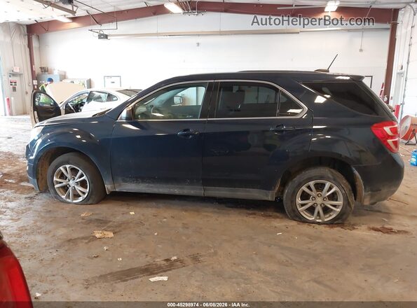 2GNFLEEK7H6318569 2017 CHEVROLET EQUINOX Blue Widok wnętrza 360 stopni