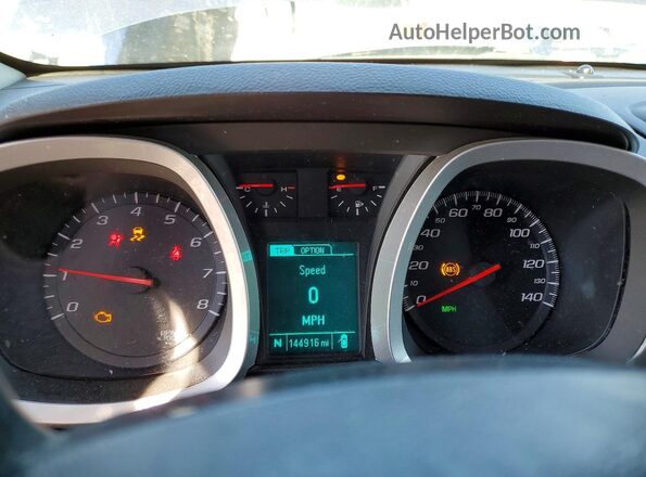 2GNFLEEK8H6274131 2017 CHEVROLET EQUINOX Blue Widok zestawu wskaźników