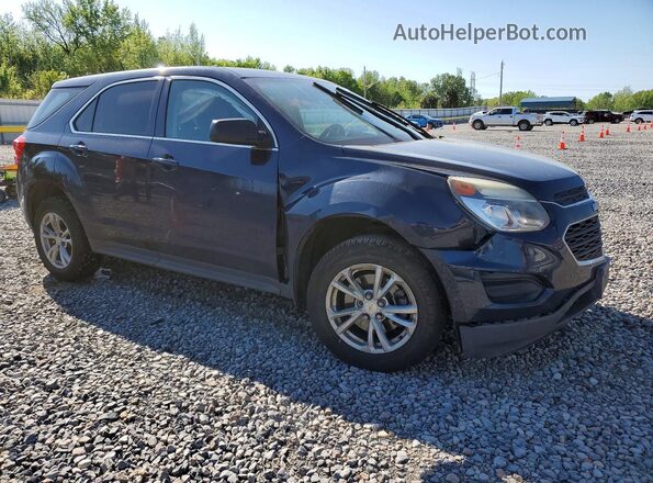 2GNFLEEK8H6274131 2017 CHEVROLET EQUINOX Blue Przód prawy