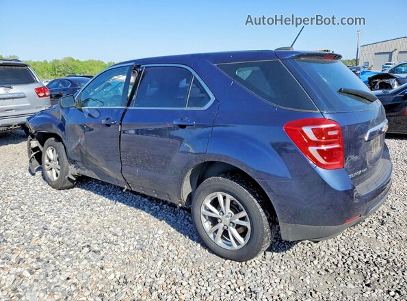 2GNFLEEK8H6274131 2017 CHEVROLET EQUINOX Blue Tył lewy