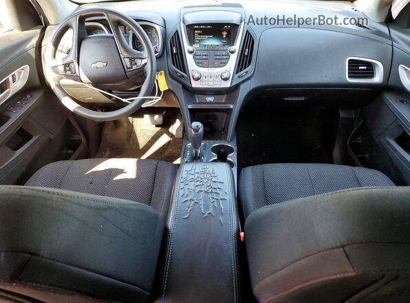 2GNFLEEK8H6274131 2017 CHEVROLET EQUINOX Blue Widok deski rozdzielczej