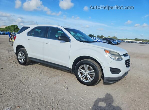 2GNFLEEK9G6142963 2016 CHEVROLET EQUINOX Белый Передняя правая четверть