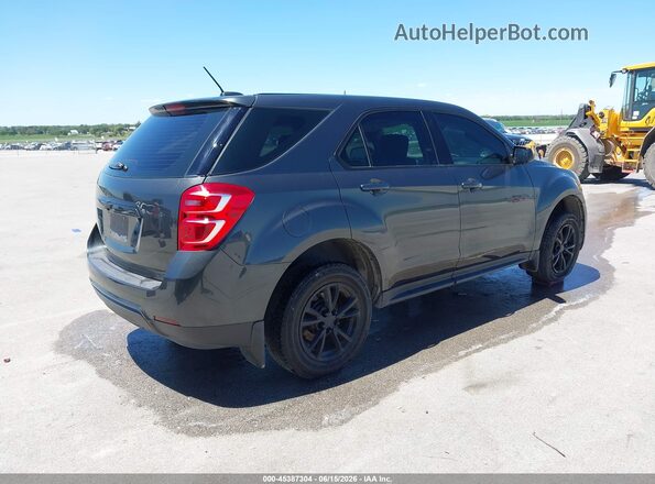 2GNFLEEK9H6235273 2017 CHEVROLET EQUINOX Gray Trasero derecho