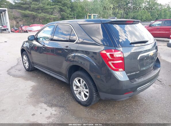 2GNFLEEK9H6332487 2017 CHEVROLET EQUINOX Gray Հետևի ձախ