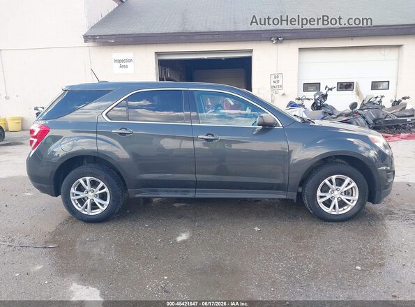 2GNFLEEK9H6332487 2017 CHEVROLET EQUINOX Gray Սալոնի հետևի տեսք
