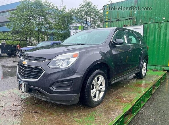 2GNFLEEKXG6187488 2016 CHEVROLET EQUINOX Blue Przód prawy