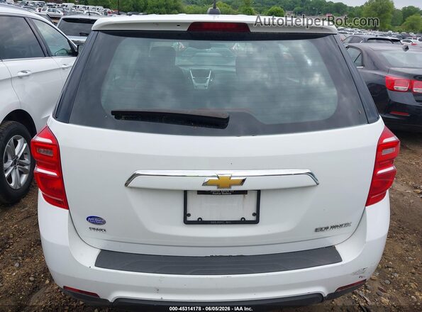 2GNFLEEKXG6235099 2016 CHEVROLET EQUINOX White 