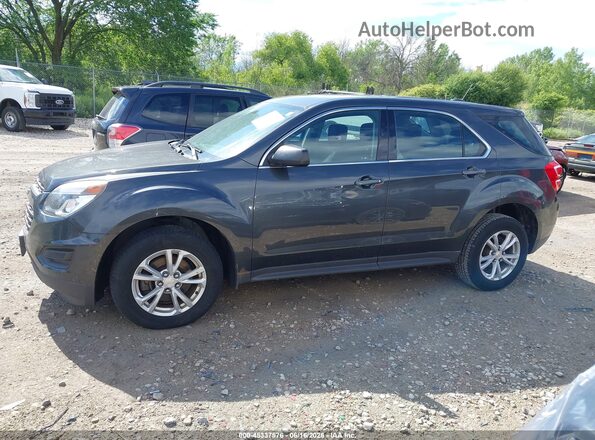 2GNFLEEKXH6283946 2017 CHEVROLET EQUINOX Серый 