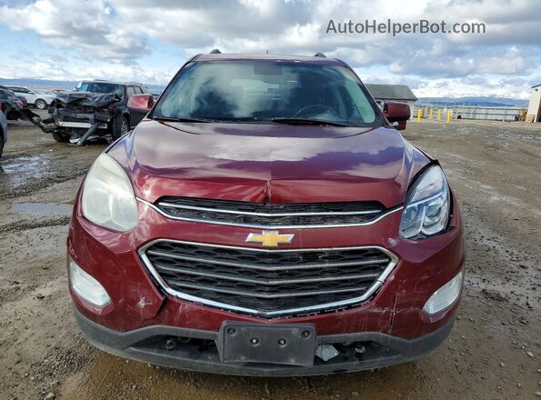 2GNFLFE31G6176331 2016 CHEVROLET EQUINOX Red წინა ხედი
