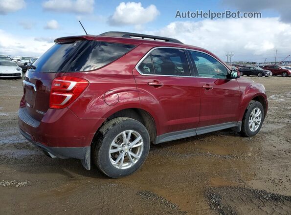 2GNFLFE31G6176331 2016 CHEVROLET EQUINOX Red უკანა მარჯვენა