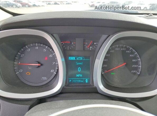 2GNFLFE31G6176331 2016 CHEVROLET EQUINOX Red ხელსაწყოთა პანელის ხედი