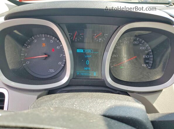 2GNFLFE32G6161515 2016 CHEVROLET EQUINOX Blue Սարքավորումների վահանակի տեսք