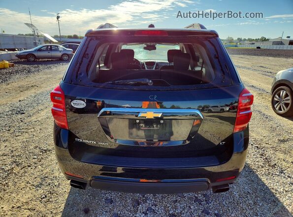 2GNFLFE33H6209654 2017 CHEVROLET EQUINOX Black Widok z tyłu