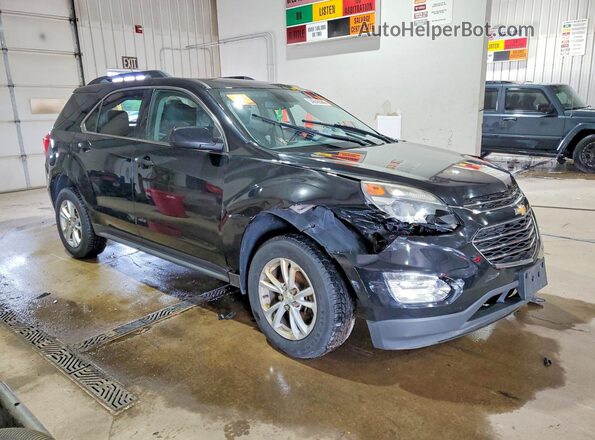 2GNFLFE35G6163887 2016 CHEVROLET EQUINOX Black Передня права чверть
