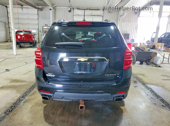 2GNFLFE35G6163887 2016 CHEVROLET EQUINOX Black Вид ззаду