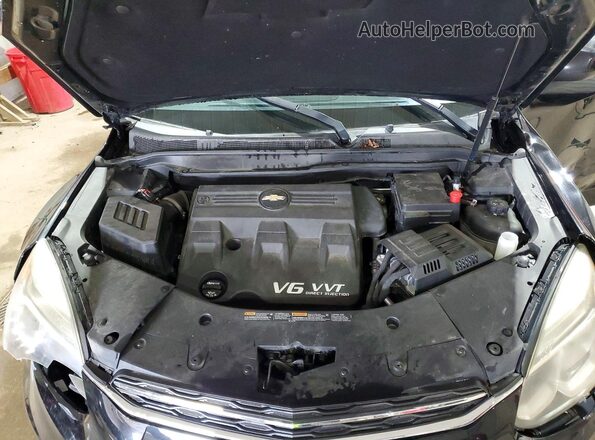 2GNFLFE35G6163887 2016 CHEVROLET EQUINOX Black Вид задньої частини салону