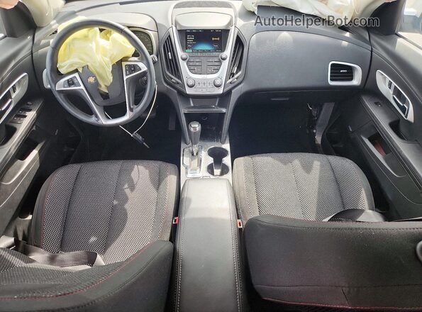 2GNFLFE3XG6235585 2016 CHEVROLET EQUINOX Silver Widok deski rozdzielczej