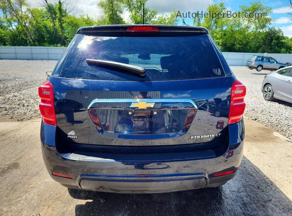 2GNFLFEK0G6149905 2016 CHEVROLET EQUINOX Blue Հետևի տեսք