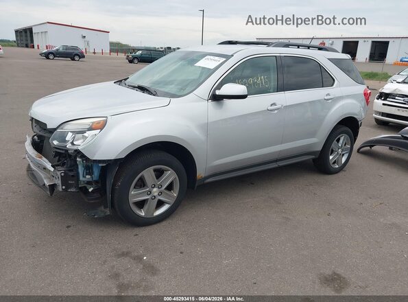 2GNFLFEK0G6180877 2016 CHEVROLET EQUINOX Silver Передня ліва чверть