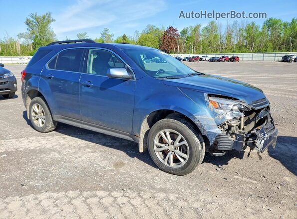 2GNFLFEK1G6126830 2016 CHEVROLET EQUINOX Blue Передня права чверть
