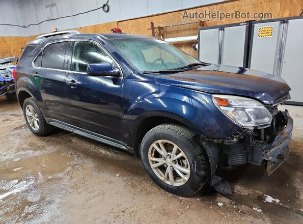 2GNFLFEK1G6331709 2016 CHEVROLET EQUINOX Синий Передняя правая четверть