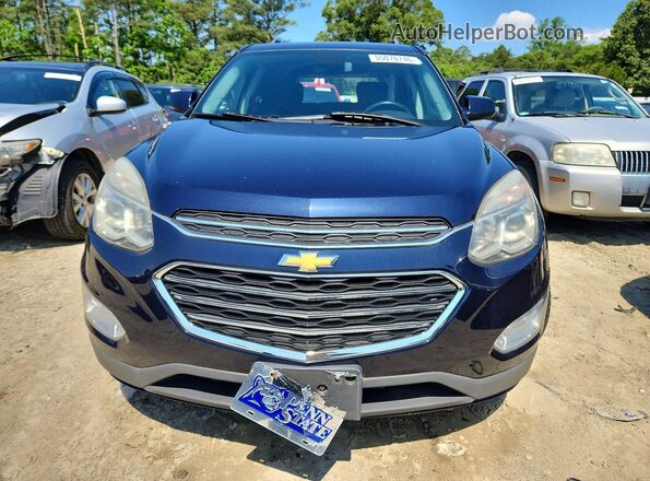 2GNFLFEK1H6131995 2017 CHEVROLET EQUINOX Blue Widok z przodu