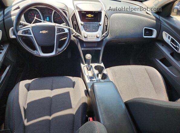 2GNFLFEK1H6131995 2017 CHEVROLET EQUINOX Blue Widok deski rozdzielczej