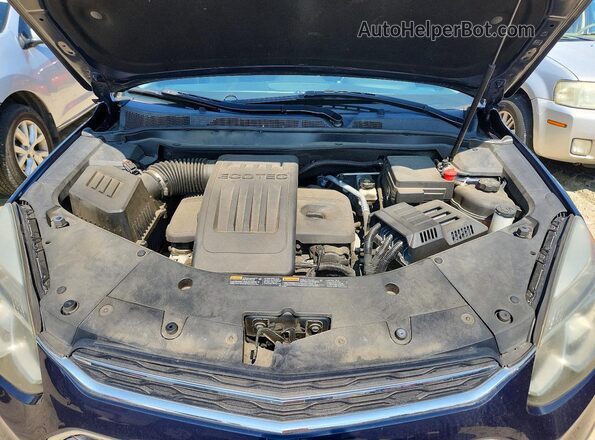 2GNFLFEK1H6131995 2017 CHEVROLET EQUINOX Blue Widok komory silnika