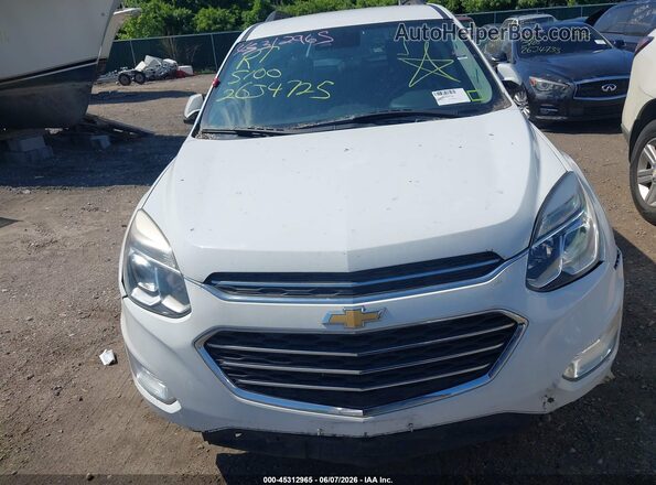 2GNFLFEK1H6207831 2017 CHEVROLET EQUINOX Белый Вид панели приборов