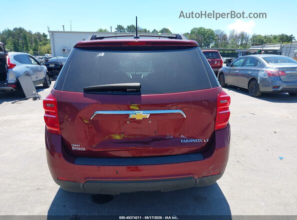 2GNFLFEK2G6128134 2016 CHEVROLET EQUINOX Burgundy 