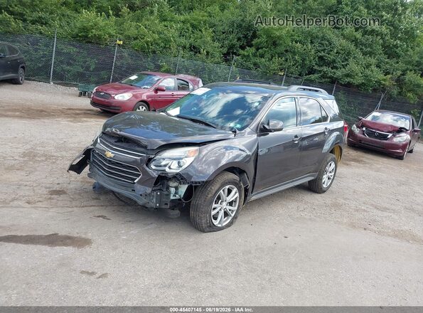 2GNFLFEK2G6213569 2016 CHEVROLET EQUINOX Gray წინა მარცხენა ხედი სამი მეოთხედიდან