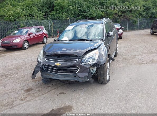 2GNFLFEK2G6213569 2016 CHEVROLET EQUINOX Gray წინა ხედი