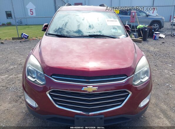 2GNFLFEK2H6108371 2017 CHEVROLET EQUINOX Красный Вид щитка приборов