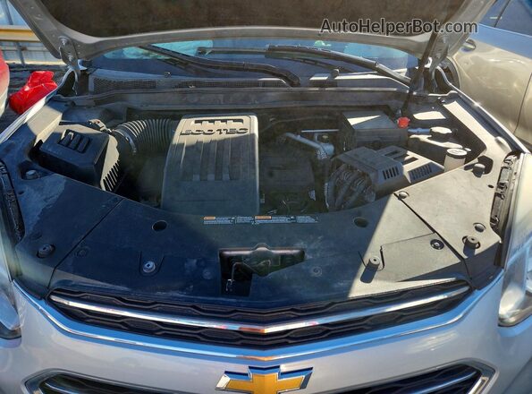 2GNFLFEK2H6331445 2017 CHEVROLET EQUINOX Silver Vista del compartimento del motor