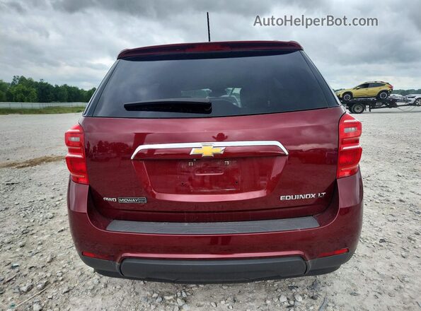 2GNFLFEK3G6135836 2016 CHEVROLET EQUINOX Burgundy უკანა ხედი