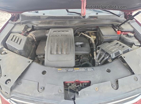 2GNFLFEK3G6135836 2016 CHEVROLET EQUINOX Burgundy ძრავის განყოფილების ხედი