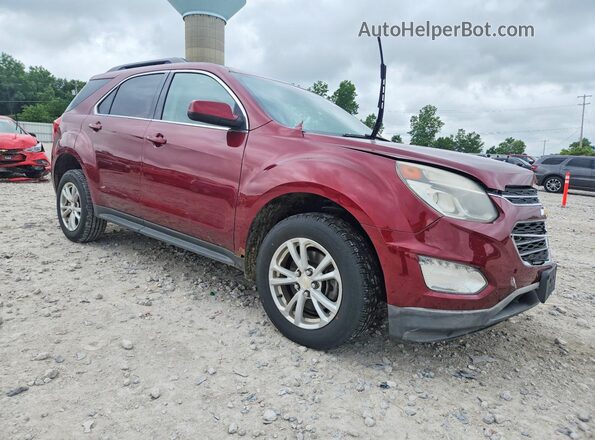 2GNFLFEK3G6135836 2016 CHEVROLET EQUINOX Burgundy წინა მარჯვენა