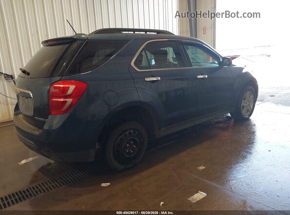 2GNFLFEK3G6155259 2016 CHEVROLET EQUINOX Blue Задня права чверть